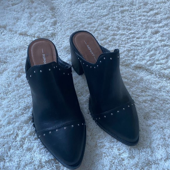 Black Pointed Heels - Picture 1 of 2
